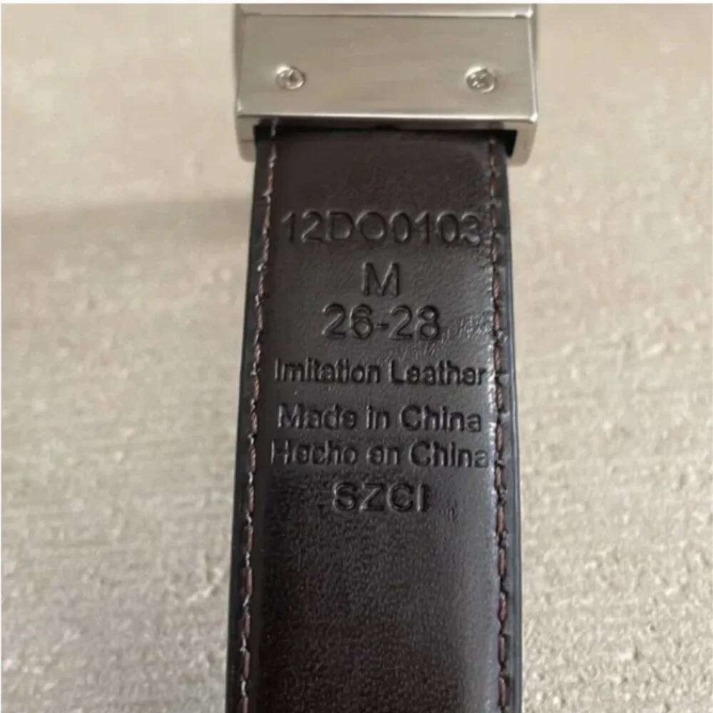 Dockers reversible belt
